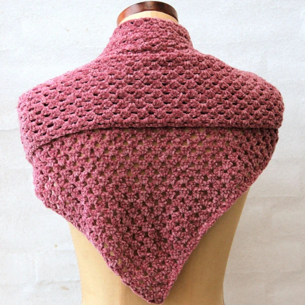 Go Handmade Granny Sjal Bohéme Velvet "Fine"